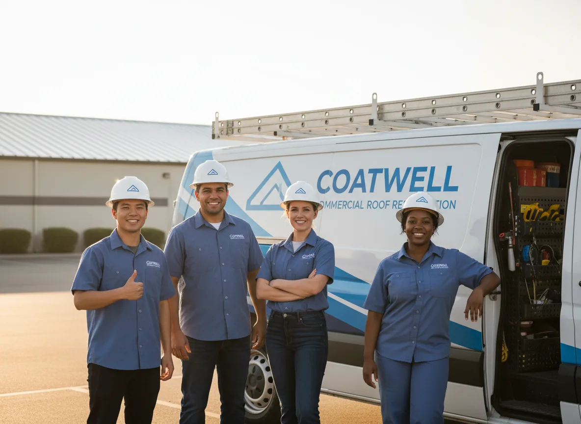 Commercial roof coating company in Goshen, CT